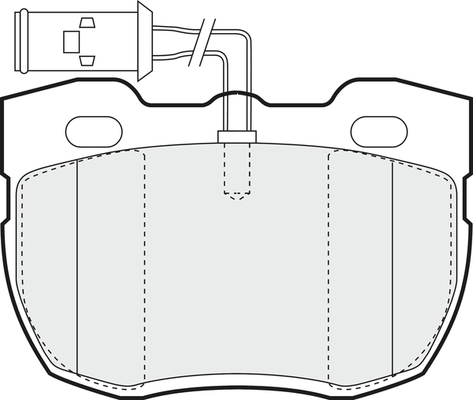 Brake Pad Set, disc brake (PD3417)