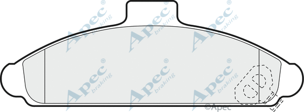 Brake Pad Set, disc brake (PAD793)