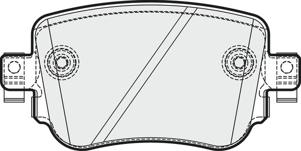 Brake Pad Set, disc brake (PD3738)