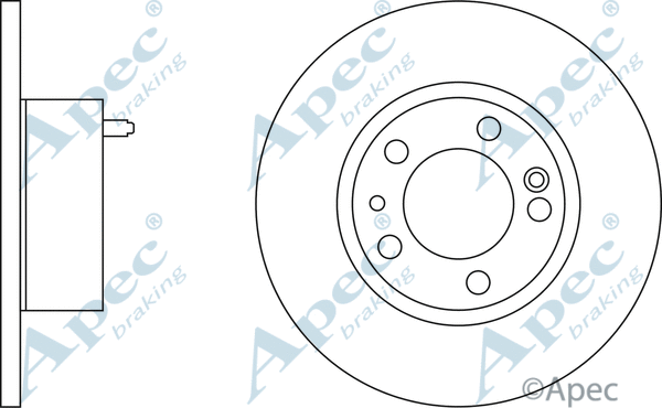 Brake Disc (DSK296)