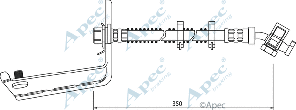 Brake Hose (HOS3545)