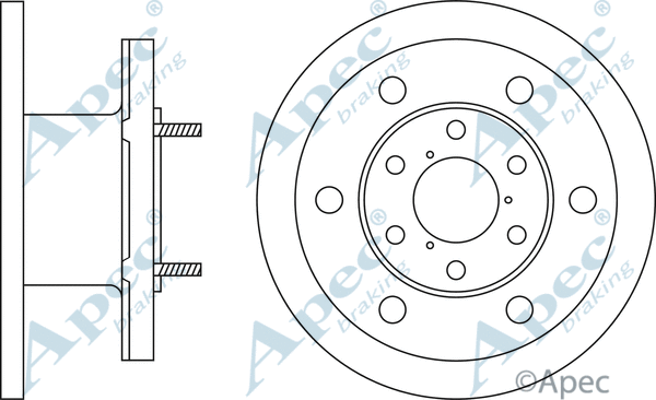 Brake Disc (DSK559)