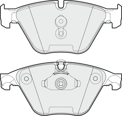 Brake Pad Set, disc brake (PD3814)