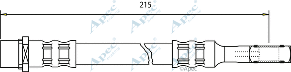 Brake Hose (HOS3508)