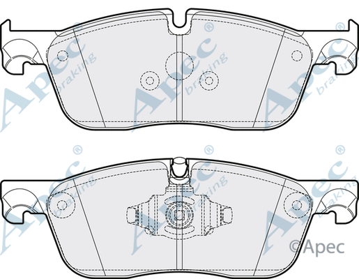 Brake Pad Set, disc brake (PAD2116)