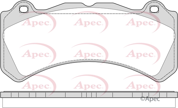 Brake Pad Set, disc brake (PAD2377)