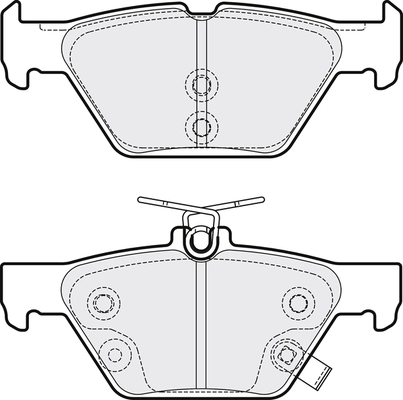 Brake Pad Set, disc brake (PD3883)
