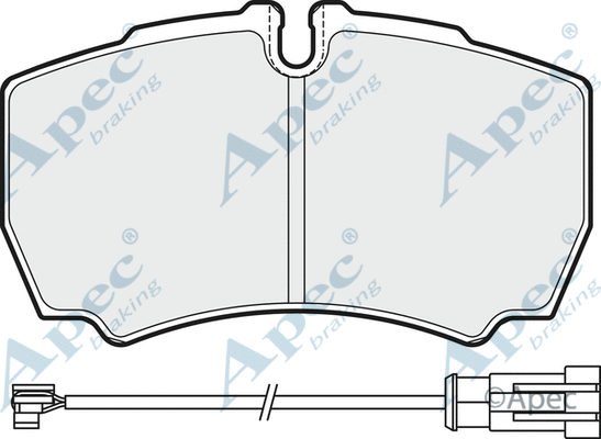 Brake Pad Set, disc brake (PAD1992)