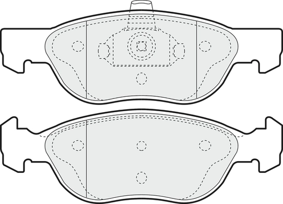 Brake Pad Set, disc brake (PD3176)
