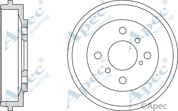 Brake Drum (DRM9977)