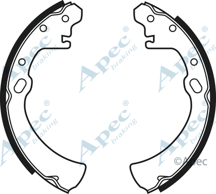 Brake Shoe Set (SHU514)
