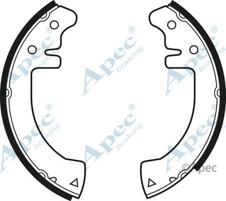 Brake Shoe Set (SHU33)