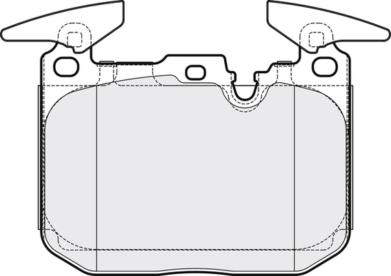 Brake Pad Set, disc brake (PD3723)