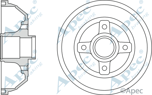 Brake Drum (DRM9926)
