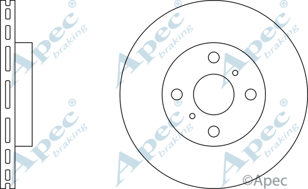 Brake Disc (DSK2104)