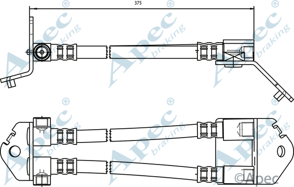 Brake Hose (HOS3554)