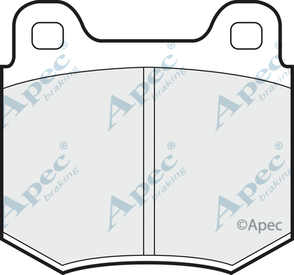 Brake Pad Set, disc brake (PAD260)