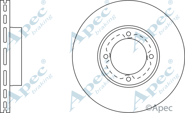 Brake Disc (DSK236)