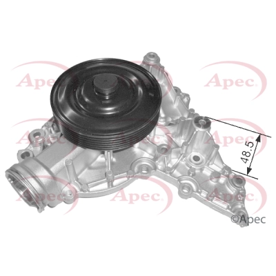 Water Pump, engine cooling (AWP1334)