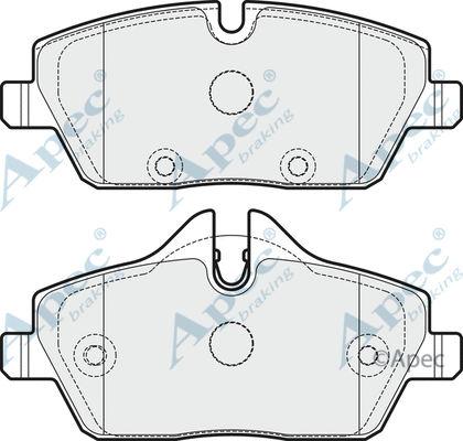 Brake Pad Set, disc brake (PAD2014)