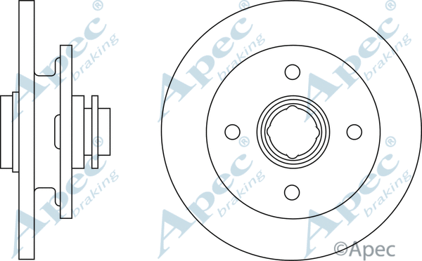 Brake Disc (DSK192)