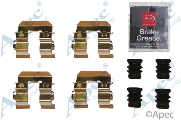 Accessory Kit, disc brake pad (KIT1278)