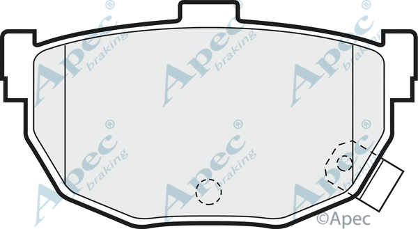 Brake Pad Set, disc brake (PAD674)