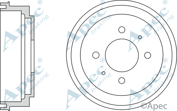 Brake Drum (DRM9946)