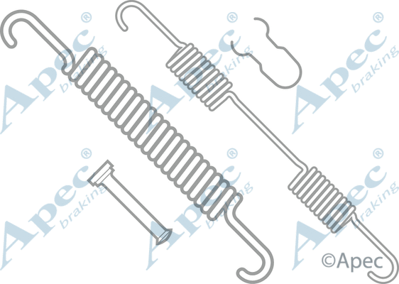 Accessory Kit, brake shoes (KIT768)