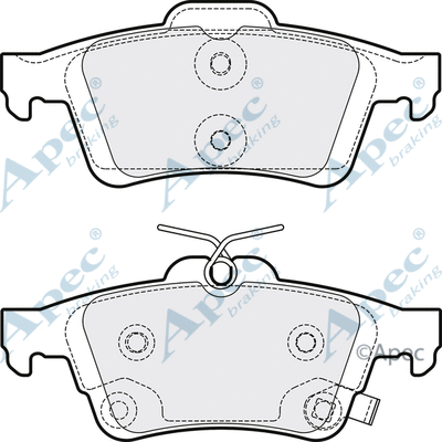 Brake Pad Set, disc brake (PAD2211)