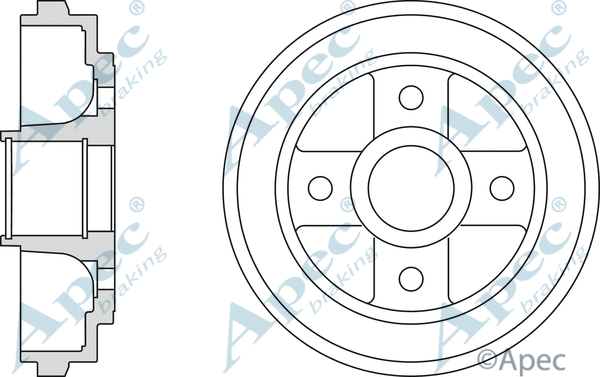 Brake Drum (DRM9937)