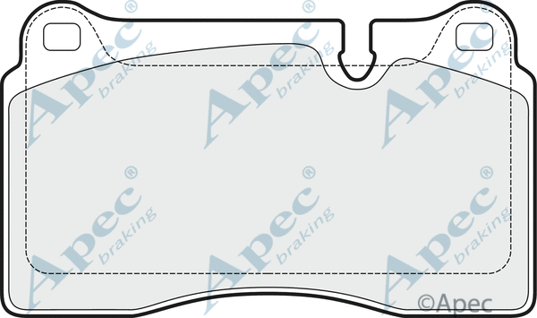 Brake Pad Set, disc brake (PAD1527B)