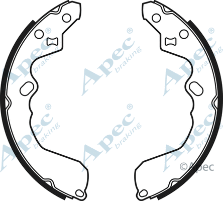 Brake Shoe Set (SHU591)