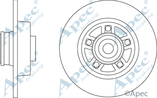 Brake Disc (DSK2457)
