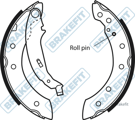 Brake Shoe Set (BSH1007)