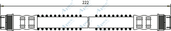 Brake Hose (HOS3135)