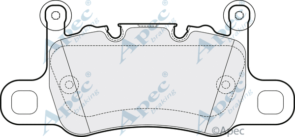 Brake Pad Set, disc brake (PAD2128)
