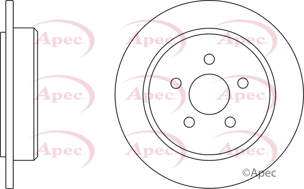 Brake Disc (DSK3625)