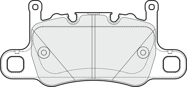 Brake Pad Set, disc brake (PD3860)