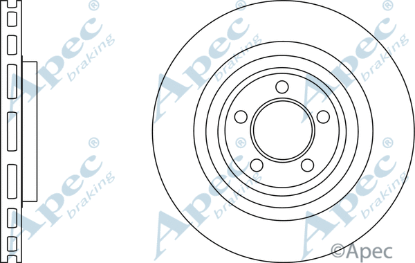 Brake Disc (DSK2592)