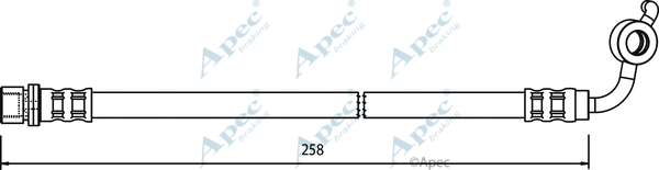 Brake Hose (HOS3604)