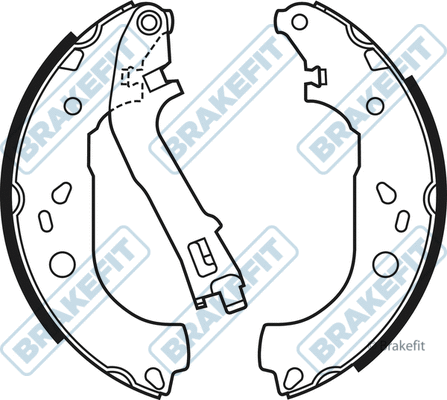Brake Shoe Set (BSH1119)