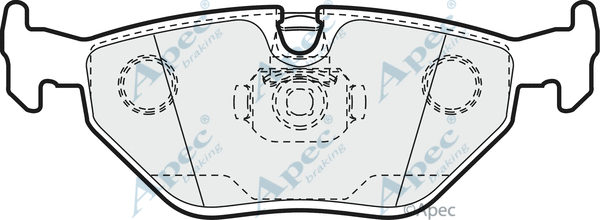 Brake Pad Set, disc brake (PAD942)