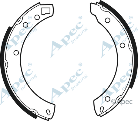 Brake Shoe Set (SHU208)