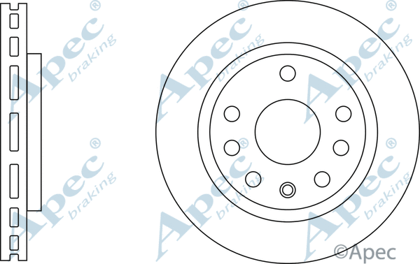 Brake Disc (DSK3157)