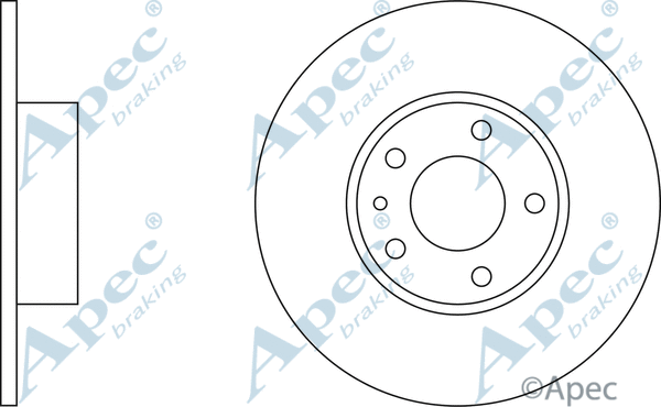 Brake Disc (DSK743)
