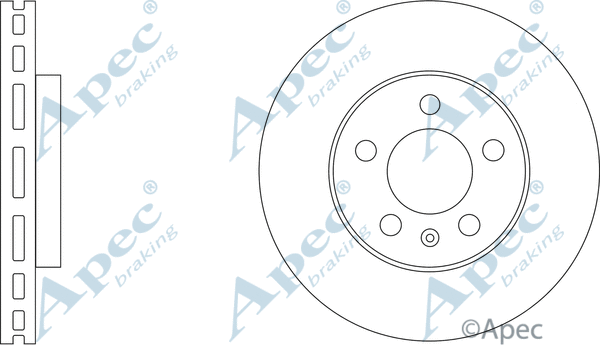 Brake Disc (DSK3401)