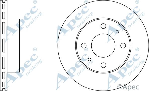 Brake Disc (DSK2055)