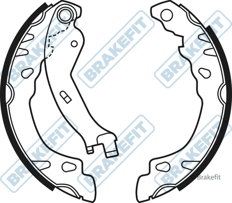 Brake Shoe Set (BSH1047)