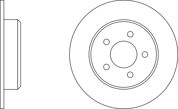 Brake Disc (SDK6222)